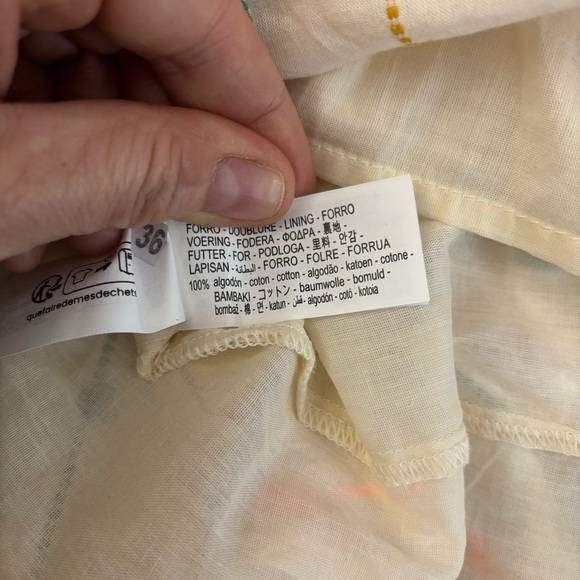 Zara Colorful Multicolor Dotted V-Neck Mini Dress Romper - Picture 9 of 11